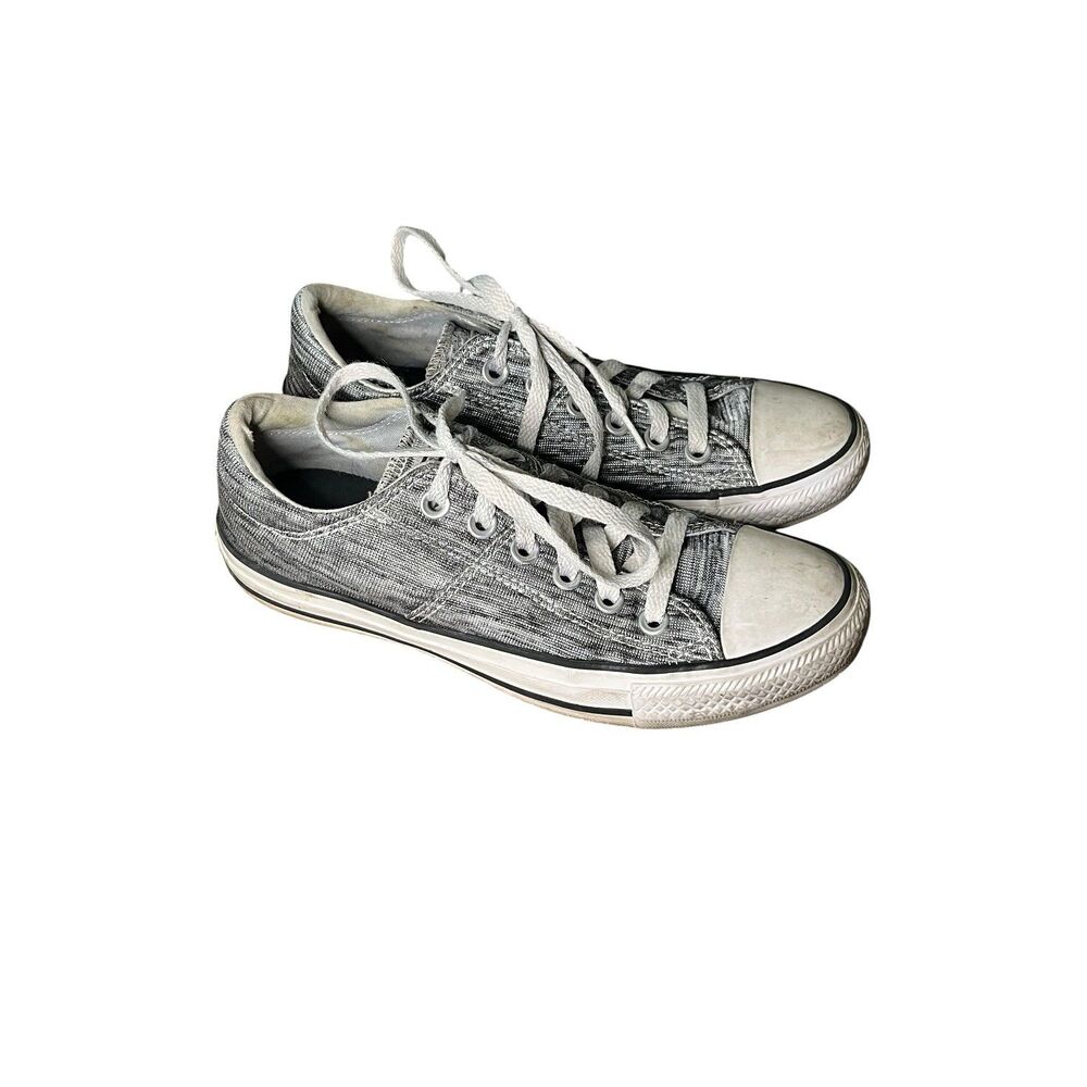 Converse All Star Madison Low Top Sneakers Lace Up Heathered Gray 7